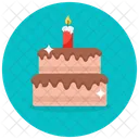 Birthday Cake Chocolate Cake Sweet Icon