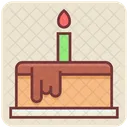 Birthday Cake Candle Cake Cake Icon