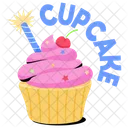 Party Cake Birthday Cake Dessert Icon