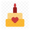 Birthday Cake Love Icon