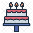 Birthday Cake Birthday Party Icon