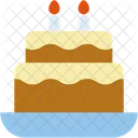 Birthday Cake Food And Restaurant Bakery Icon
