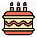 Cake Birthday Cake Dessert Icon