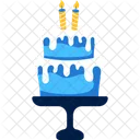 Cake Birthday Candle Icon