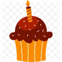 Cake Birthday Candle Icon