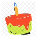 Birthday Cake Candle Cake Birthday Food Icon