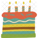 Birthday Celebration Commemoration Icon