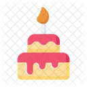 Birthday Cake Wedding Cake Icon