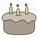 Cake Edible Birthday Cake 아이콘
