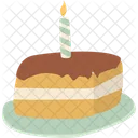 Birthday cake party  Icon