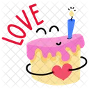Party Cake Birthday Cake Dessert Icon