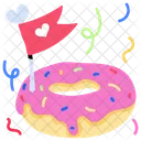 Party Cake Birthday Cake Dessert Icon
