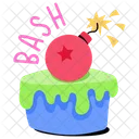 Party Cake Birthday Cake Dessert Icon