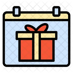 Birthday calendar  Icon