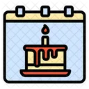Birthday calendar  Icon