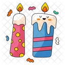 Birthday Can Candle Icon