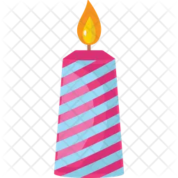 Birthday Candle  Icon