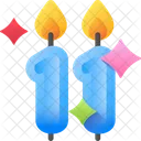 Birthday Candle Candle Light Candle Icon