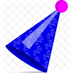 Birthday Cap  Icon