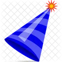 Birthday Cap Party Hat Celebration Icône