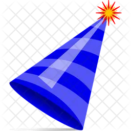 Birthday Cap  Icon