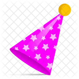 Birthday Cap  Icon