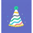 Birthday Cap  Icon