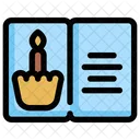 Birthday Card Party Icon