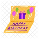 Birthday card  Icon