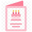 Birthday card  Icon