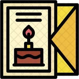 Birthday card  Icon