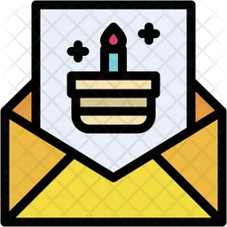 Birthday card  Icon