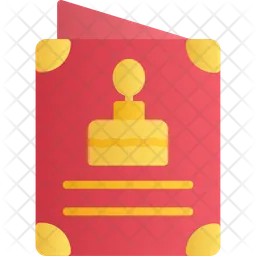 Birthday Card  Icon