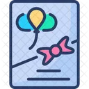 Birthday Card Invitation Party アイコン