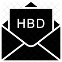 Birthday Card  Icon
