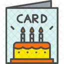 Birthday Card  Icon