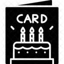 Birthday Card  Icon