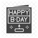Birthday Card  Icon