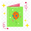Birthday Card  Icon