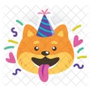 Birthday Cat  Icon
