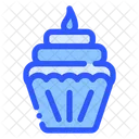 Birthday cupcake  Icon
