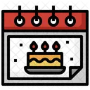Birthday Date  Icon