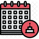 Birthday Date  Icon