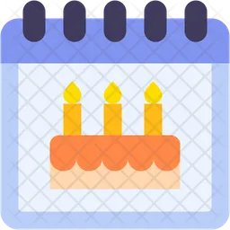 Birthday Day  Icon