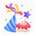 Birthday Cake Birthday Dessert Birthday Celebration Icon