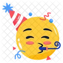 Party Fun Emotion Icon