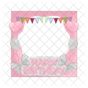 Birthday frame  Icon