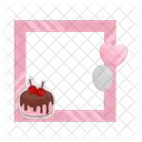 Birthday Frame Birthday Card Icon