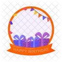 Birthday Card Celebration Icon