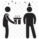 Birthday Gift Party Icon